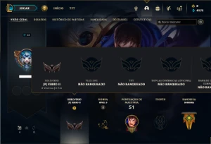 Ferro 2 com 40 Champs  e 4 Skins + 9 Fragmentos - League of Legends LOL