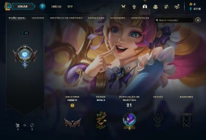 Conta FERRO 4 | 0 PDL / Lol (League Of Legends) Elomoon