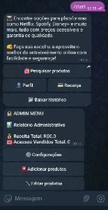 Bot Store - Telegram - Outros
