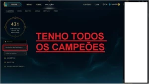 Conta Ouro 3 - Todos os Campeões - 29k de RP em SKINS - League of Legends LOL