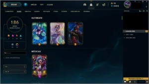 Acc LOL D4/1.7KK de Maestria(Thresh)/All Champions/186 Skins - League of Legends