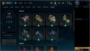 Acc LOL D4/1.7KK de Maestria(Thresh)/All Champions/186 Skins - League of Legends