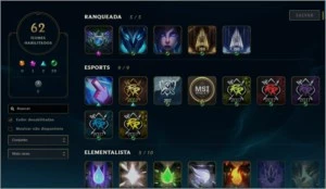 CONTA DIAMANTE I - 40 CHAMPS 18 SKINS - MMR GM (decay) - League of Legends LOL