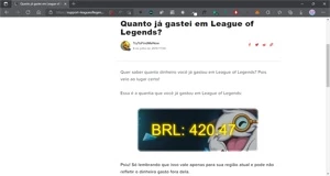 Contas League of Legends High Elo LOL