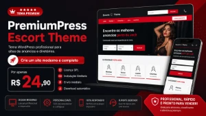 Tema Wordpress PremiumPress Escort Theme GPL - Sites, Lojas e Sistemas Prontos Sites e Scripts