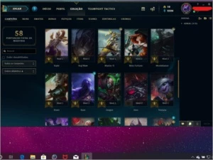 Conta UNRAKED - League of Legends LOL