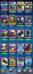 clash royale top - Evoluções, cartas bem upadas + brawl star