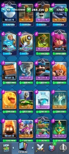 clash royale top - Evoluções, cartas bem upadas + brawl star
