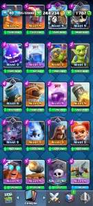 clash royale top - Evoluções, cartas bem upadas + brawl star