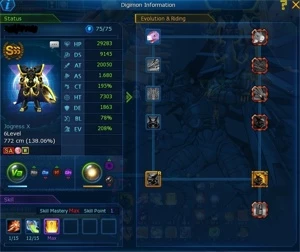 Conta Digimon Steam Serve Omegamon - Digimon Masters Online DMO