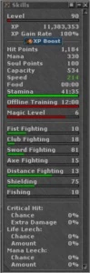 VENDO KNIGHT LEVEL 90 GLADERA - Tibia