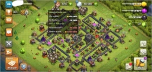 Cv9 Full barato - Clash of Clans