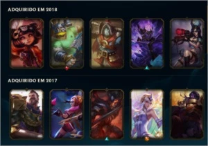 Conta Ouro 5 - League of Legends LOL