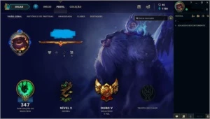 Conta Ouro 5 - League of Legends LOL