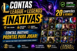 🔥   Contas Nfa Inativa A Venda Com 20+ Campeãos 🔥