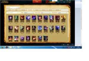 Conta lol Unranked/27 campeões/Runas/4 skins - League of Legends