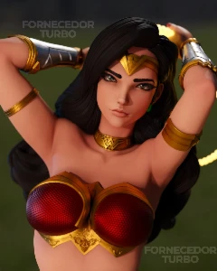 Wonder Woman 3D - Arquivo STL para impressão 3D