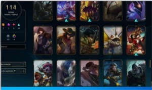 Conta de lol mais de valorant conta gemadas