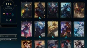 Conta de lol mais de valorant conta gemadas