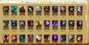 Conta platina IV - League of Legends LOL
