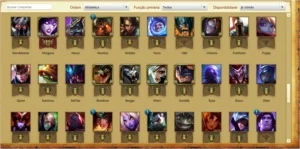 Conta platina IV - League of Legends LOL