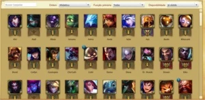 Conta platina IV - League of Legends LOL