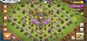 Centro de vila 11 - Clash of Clans