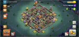 Centro de vila 11 - Clash of Clans