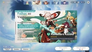 Vendo conta, tem vinculo mais mando com email e tudo! - Genshin Impact