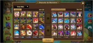 conta summoners wars com 24 nat5 e varios nat4