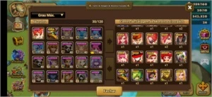 conta summoners wars com 24 nat5 e varios nat4