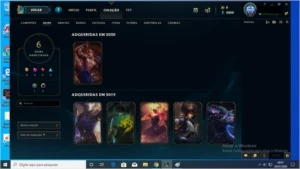 Conta SMURF, 6 SKINS, 29 CHAMPZ. - League of Legends LOL