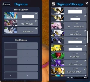 Conta DSR - 29 MEGA LVL 100 - Digimon Super Rumble