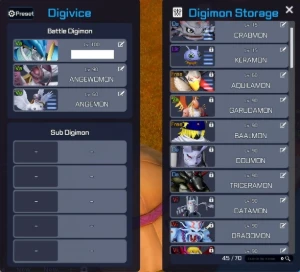 Conta DSR - 29 MEGA LVL 100 - Digimon Super Rumble