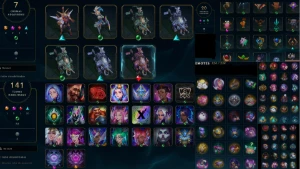 Conta LOL Nv 205 Dimante I soloq/flex, 47 skins e +descrição - League of Legends