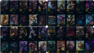 Conta LOL Nv 205 Dimante I soloq/flex, 47 skins e +descrição - League of Legends