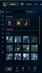 Conta prata IV - Sivir eclipse solar (Lendária) - League of Legends LOL
