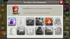 Conta CV8 Full, 4 construtores, 1153 gemas, level 85 - Clash of Clans
