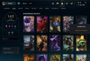 Conta Beta Lol Challenger S4/S5- Skins Raras - League of Legends