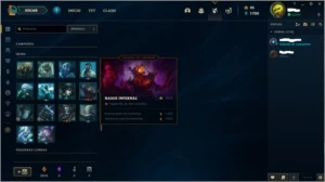 CONTA LOL DIAMANTE 1 SMURF - League of Legends