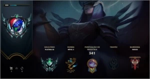 CONTA RARA COM KAYLE JUÍZA - LEAGUE OF LEGENDS LOL