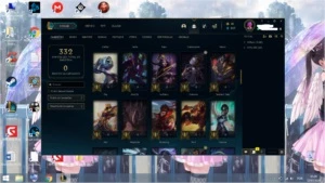 CONTA OURO 3 82 CHAMPS 23 SKINS 11 EMOTES - League of Legends LOL