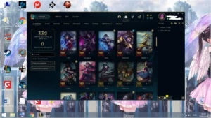 CONTA OURO 3 82 CHAMPS 23 SKINS 11 EMOTES - League of Legends LOL