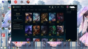 CONTA OURO 3 82 CHAMPS 23 SKINS 11 EMOTES - League of Legends LOL