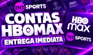 TNT Sports + HBO Max + Entrega Imediata - Assinaturas e Premium