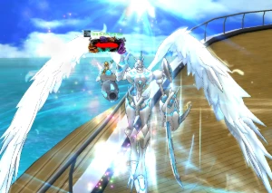Conta LADMO Endgame com OMM - Digimon Masters Online