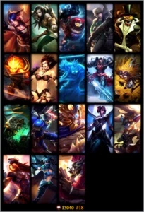 Conta Platina 3 (Borda Diamante) - League of Legends LOL