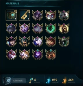 Conta Platina 3 (Borda Diamante) - League of Legends LOL