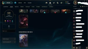 Conta De Lol - League of Legends