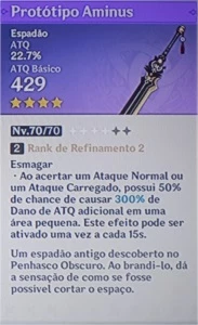 Conta genshin impact ps4 com diluc AR 40